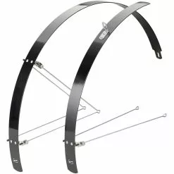 Contec Flat Fender Schutzblech Set VR+HR