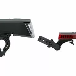 XLC Front Beamer+Rear Beamer Titania Beleuchtungsset CL-S16 Mit StVZO -SKS Verkaufsladen 236299