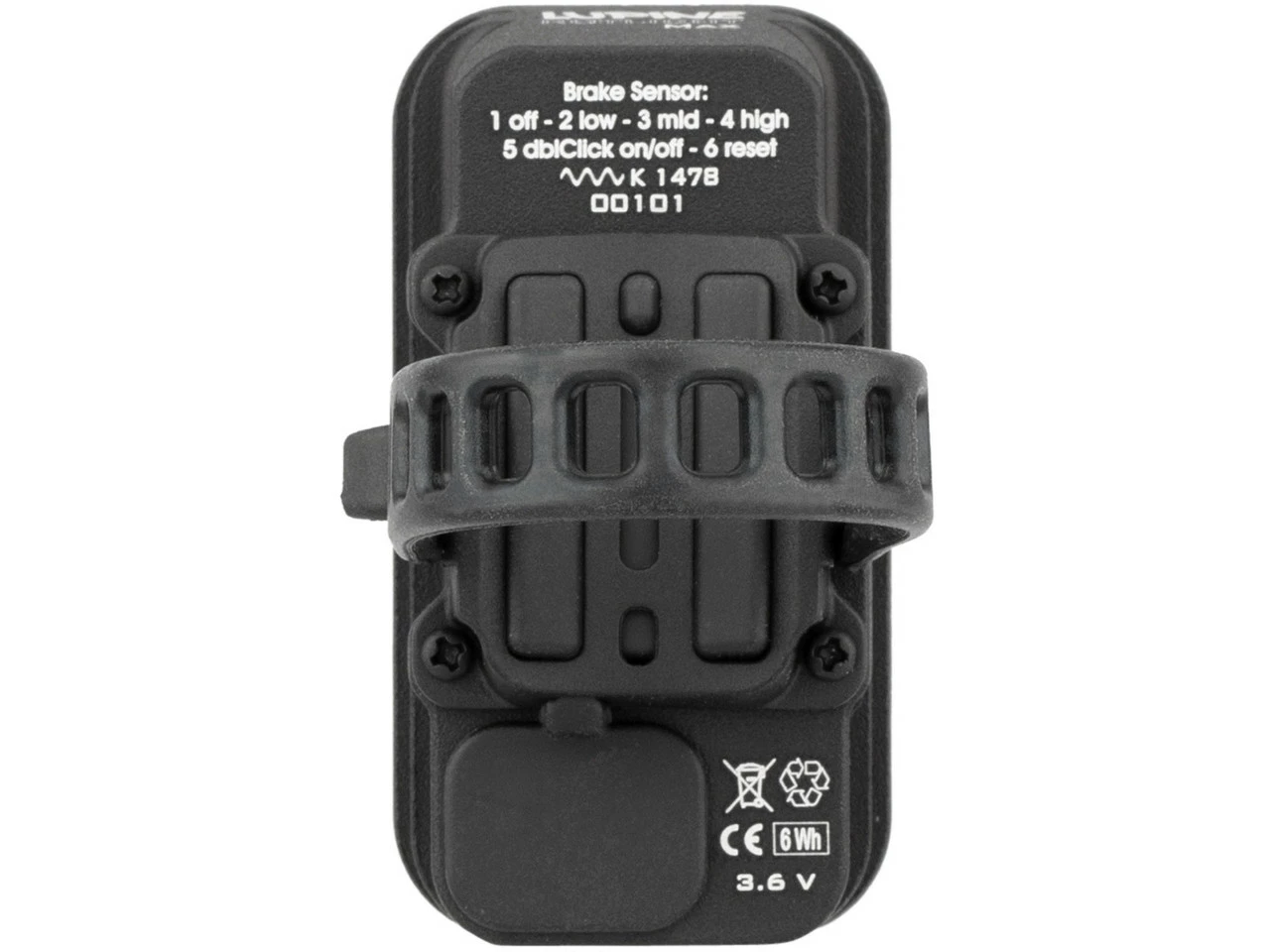 Lupine Rotlicht Max LED Rücklicht Mit Bremslicht Mit StVZO-Zulassung 6 Lupine Rotlicht Max LED Rücklicht Mit Bremslicht Mit StVZO-Zulassung – Bild 6