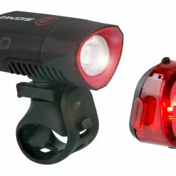 SIGMA Buster 300 Frontlicht + Nugget II Flash Rücklicht LED Beleuchtungsset