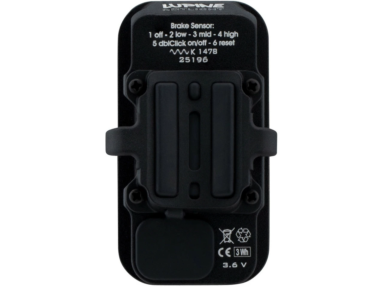 Lupine Rotlicht Rücklicht Mit Bremslicht Mit StVZO-Zulassung 6 Lupine Rotlicht Rücklicht Mit Bremslicht Mit StVZO-Zulassung – Bild 6