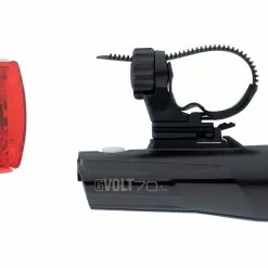 Cateye GVolt 70.1 + Rapid Micro G Beleuchtungsset Mit StVZO-Zulassung -SKS Verkaufsladen 405078