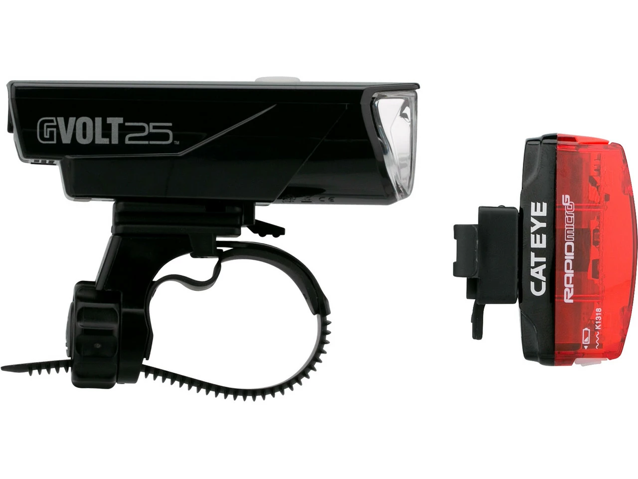 Cateye HL-EL360G RC GVOLT25 + TL-LD620G RapidMicroG Beleuchtungsset Mit StVZO 4 Cateye HL-EL360G RC GVOLT25 + TL-LD620G RapidMicroG Beleuchtungsset Mit StVZO – Bild 4
