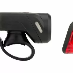 SIGMA Aura 35 Frontlicht + Nugget II Rücklicht LED Beleuchtungsset M. StVZO -SKS Verkaufsladen 405299